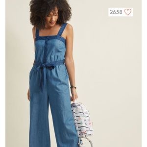 ModCloth Jumpsuit chambray